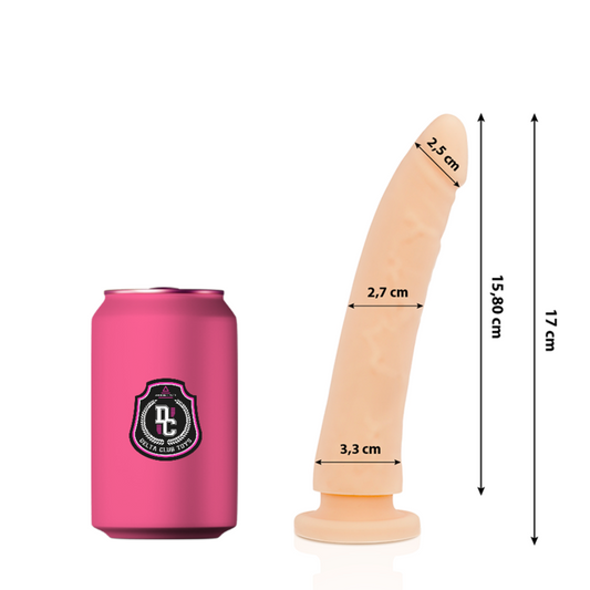 Delta Clubtoys Dildo Natural Medical Silicone 17 Cm -O3 Cm | Niks.fi verkkokauppa