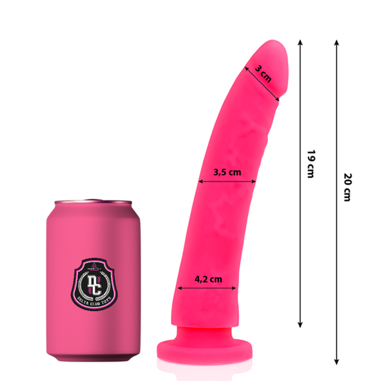 Delta Club Toys Pink Dildo Medical Silicone 20 Cm -O 4 Cm | Niks.fi verkkokauppa