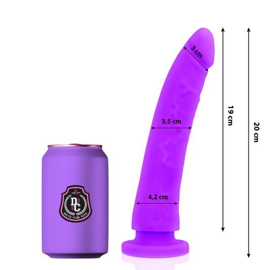 Delta Club Toys Lilac Dildo Medical Silicone 20 Cm -O 4 Cm | Niks.fi verkkokauppa