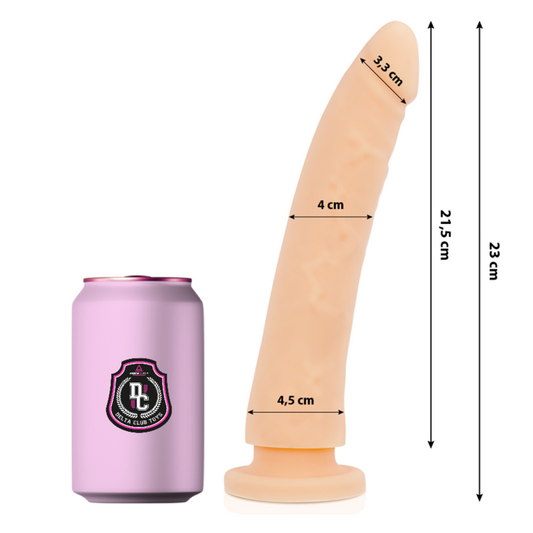 Delta Club Toys Natural Dildo Medical Silicone 23 Cm -O 4.5 Cm | Niks.fi verkkokauppa