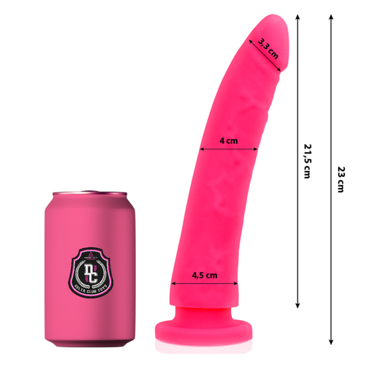 Delta Club Toys Pink Dildo Medical Silicone 23 Cm -O 4.5 Cm | Niks.fi verkkokauppa