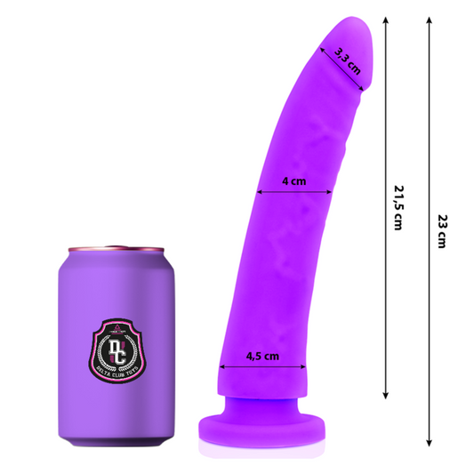 Delta Club Toys Lilac Dildo Medical Silicone 23 Cm -O 4.5 Cm | Niks.fi verkkokauppa