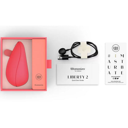 Womanizer Liberty 2 Clitoris Stimulator & Sucker Pink | Niks.fi verkkokauppa