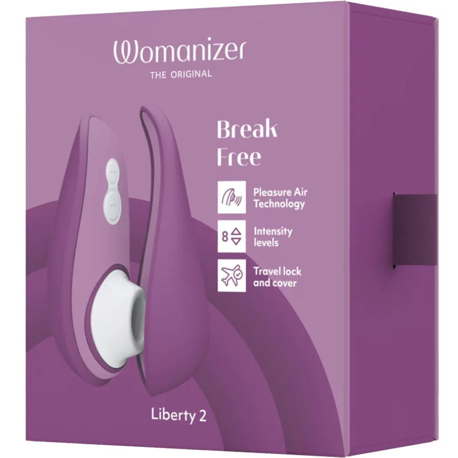 Womanizer Liberty 2 Clitoris Stimulator & Sucker Violet | Niks.fi verkkokauppa