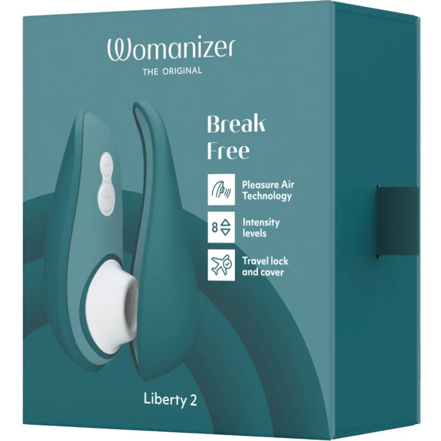 Womanizer Liberty 2 Clitoris Stimulator & Sucker Blue | Niks.fi verkkokauppa