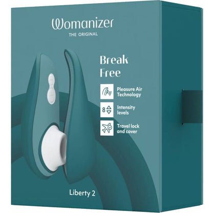 Womanizer Liberty 2 Clitoris Stimulator & Sucker Blue | Niks.fi verkkokauppa