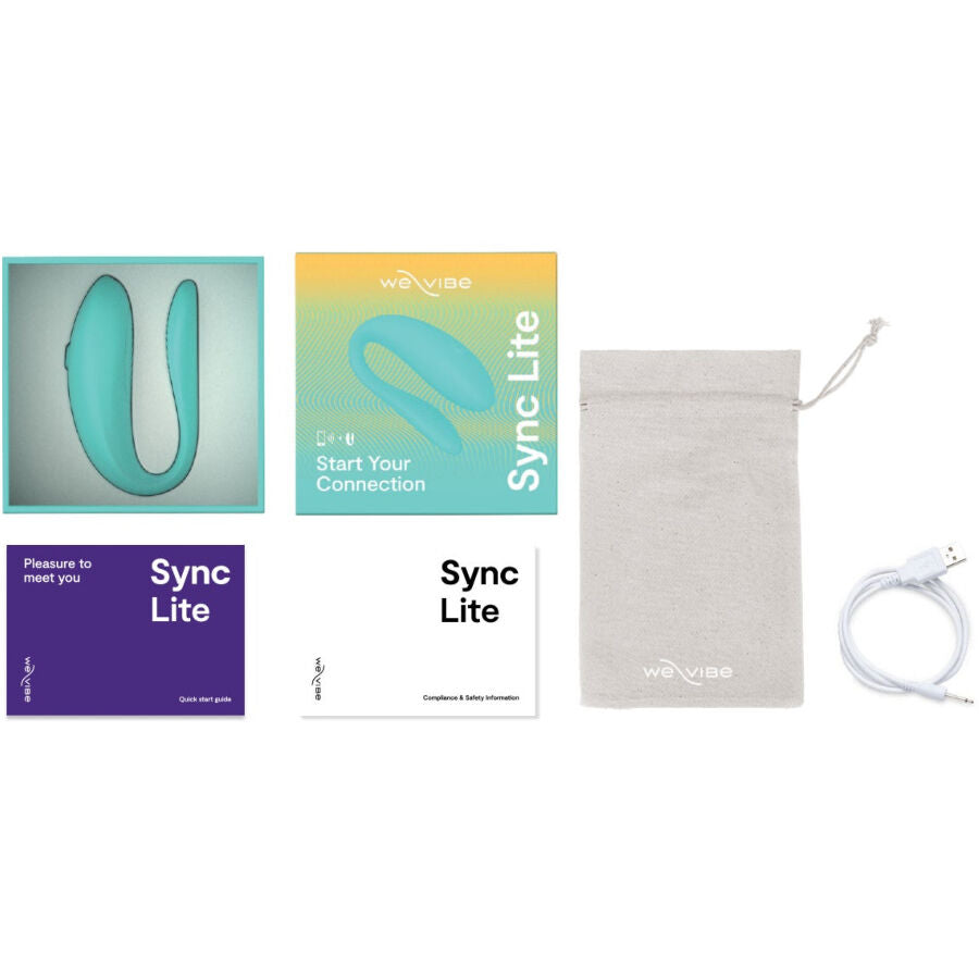 We-Vibe Sync Lite Clitoris Stimulator Turquoise | Niks.fi verkkokauppa