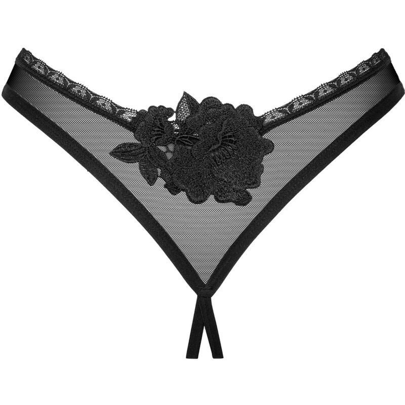 Obsessive Latinesa Crotchless Thong Xs/S | Niks.fi verkkokauppa