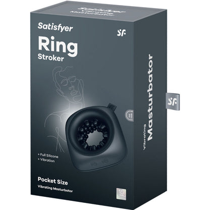 Satisfyerring Stroker Masturbator & Vibrator | Niks.fi verkkokauppa