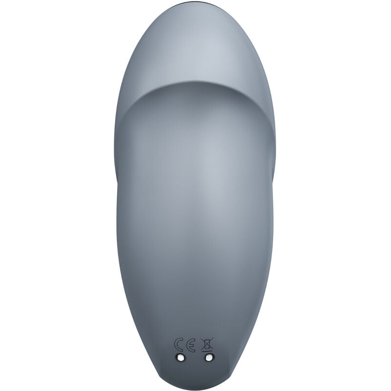 Satisfyertap & Climax 1 Lay-On Vibrator Grey | Niks.fi verkkokauppa