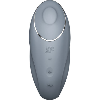Satisfyertap & Climax 1 Lay-On Vibrator Grey | Niks.fi verkkokauppa