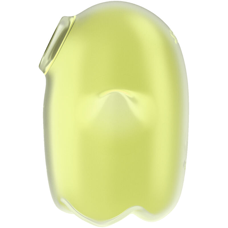 Satisfyerglowing Ghost Air Pulse & Vibrator Yellow | Niks.fi verkkokauppa