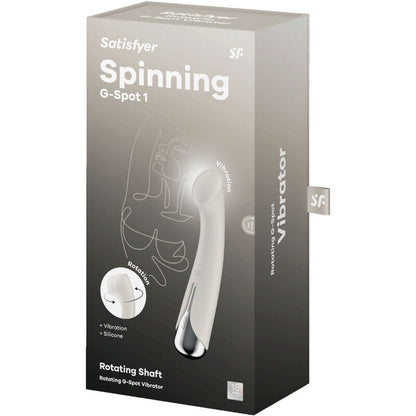 Satisfyerspinning G-Sport 1 Rotator Vibrator Beige | Niks.fi verkkokauppa