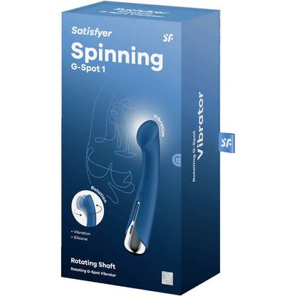 Satisfyerspinning G-Sport 1 Rotator Vibrator Blue | Niks.fi verkkokauppa