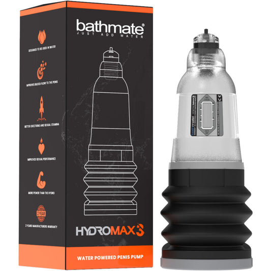 Hydromax 3 penispumppu Transparent | Niks.fi verkkokauppa
