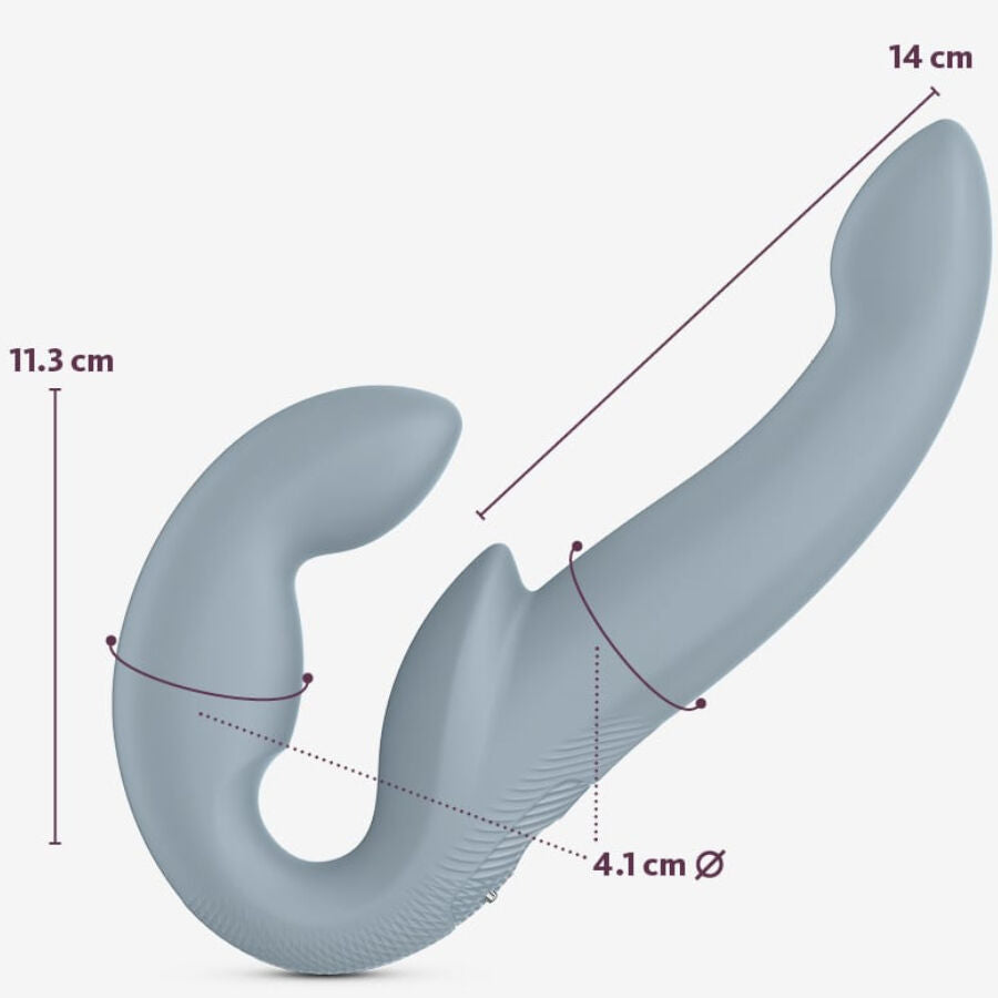 Fun Factory Share Vibe Pro Double Vibrator Grey | Niks.fi verkkokauppa