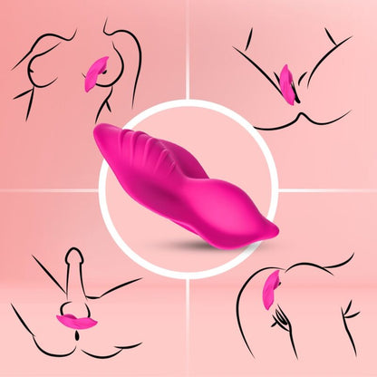 Armony Whisper Wearable Panties Vibrator Remote Control Fuchsia | Niks.fi verkkokauppa