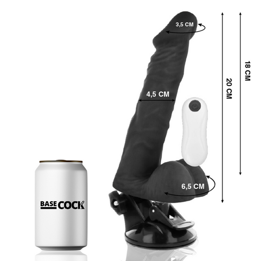 Basecock Realistic Articulable Remote Control Black 20 Cm O- 4.5 Cm | Niks.fi verkkokauppa
