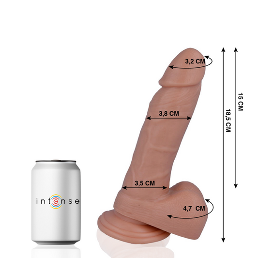 Mr Intense 14 Realistic Cock 18.5 Cm -O 3.8 Cm | Niks.fi verkkokauppa