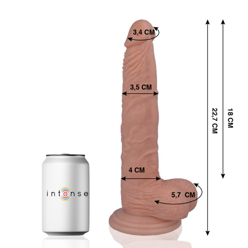 Mr Intense 29 Realistic Cock 22.7 Cm -O 3.5 Cm | Niks.fi verkkokauppa