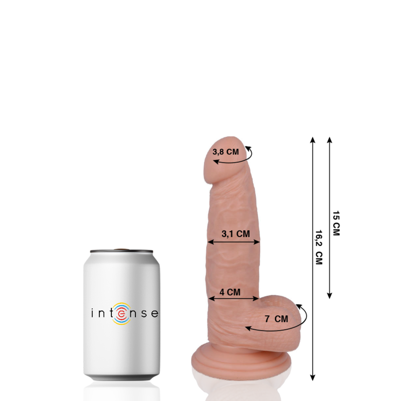 Mr Intense 4 Realistic Cock 16.2 Cm -O 3.1 Cm | Niks.fi verkkokauppa
