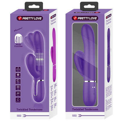 Pretty Lovemultifunction G-Spot Vibrator Purple | Niks.fi verkkokauppa