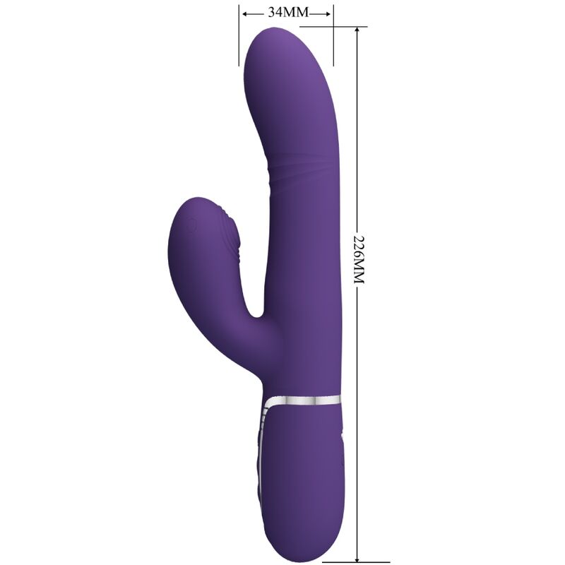 Pretty Lovemultifunction G-Spot Vibrator Purple | Niks.fi verkkokauppa