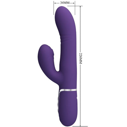 Pretty Lovemultifunction G-Spot Vibrator Purple | Niks.fi verkkokauppa