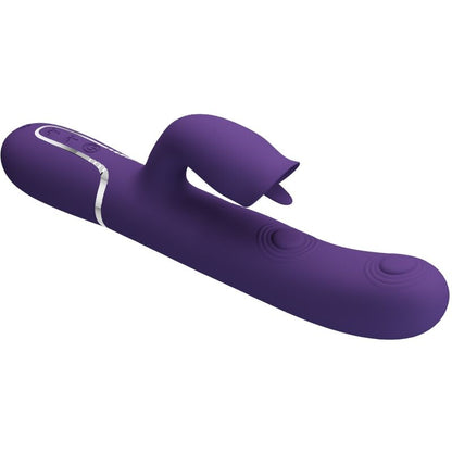Pretty Loverabbit Vibrator With Licking Purple | Niks.fi verkkokauppa
