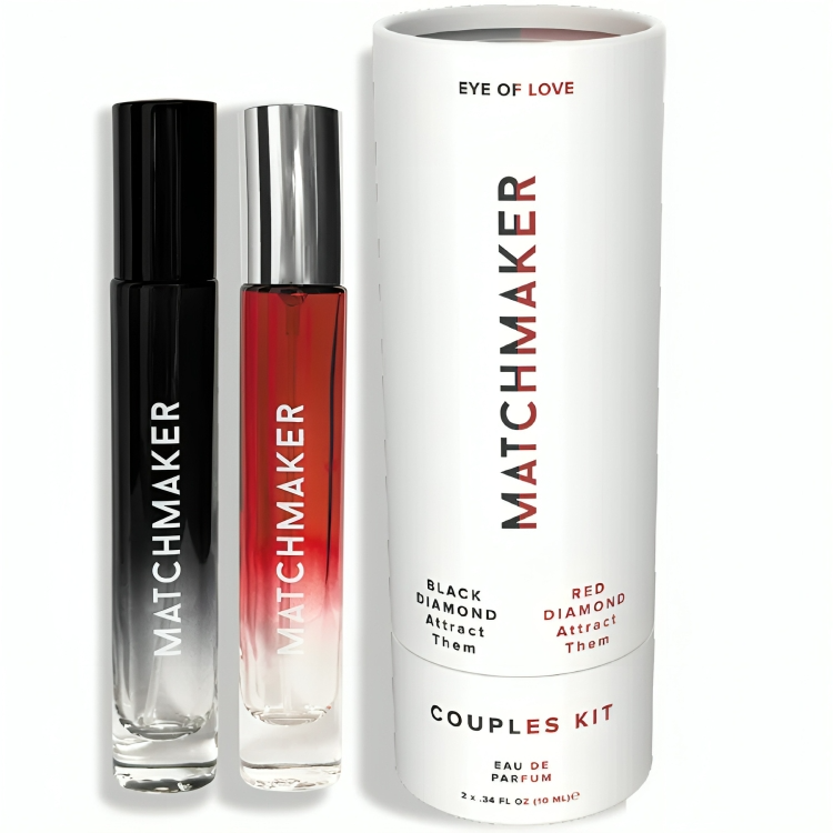 Eye Of Love Matchmaker Black & Red Diamond Couples Kit Perfume Pheromones 10 Ml | Niks.fi verkkokauppa