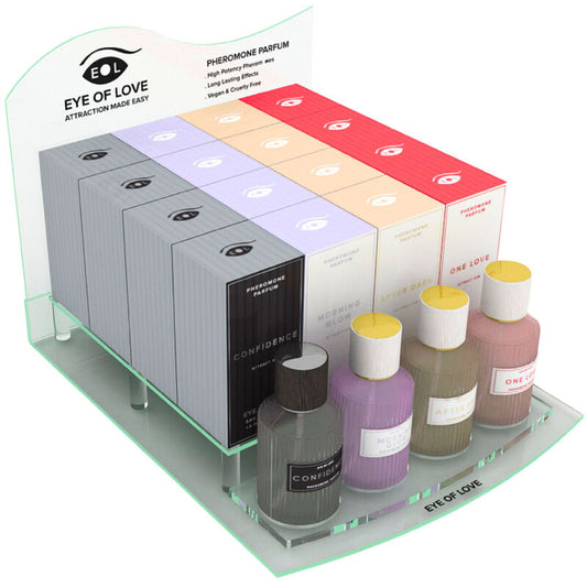 Eye Of Love Deluxe Display Perfume 50 Ml 16 Pieces + Testers | Niks.fi verkkokauppa