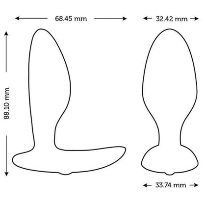 We-Vibe Ditto+ Anal Plug Vibrator Black | Niks.fi verkkokauppa