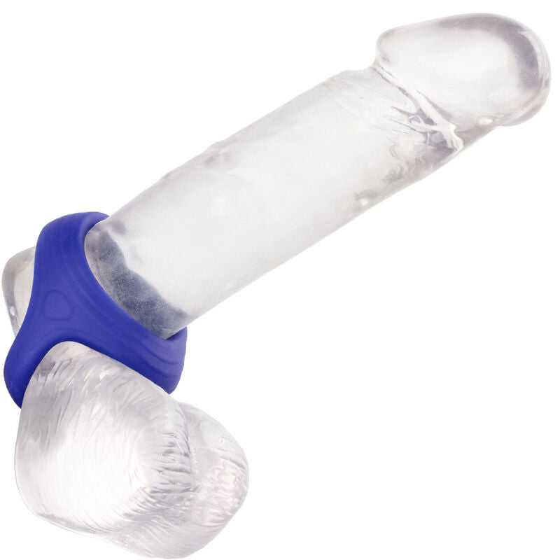 Calexotics Admiral Cock Ball Dual Ring Blue | Niks.fi verkkokauppa