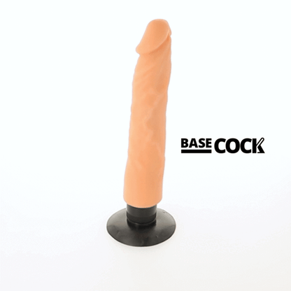 Basecock Realistic Vibrator 2-1 Flesh 20 Cm O- 4 Cm | Niks.fi verkkokauppa