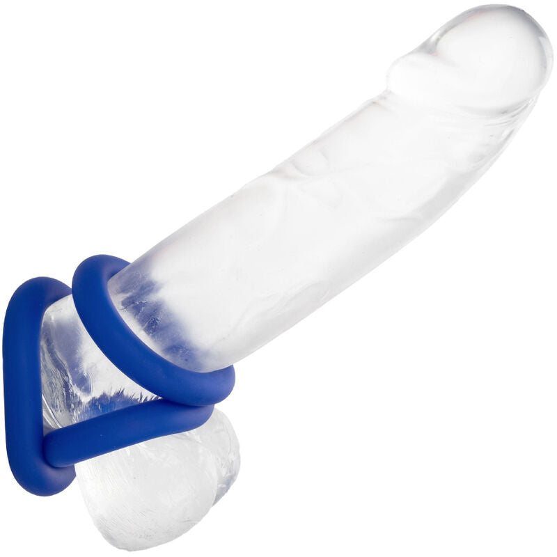 Calexotics Admiral Cock Ring Set Blue | Niks.fi verkkokauppa