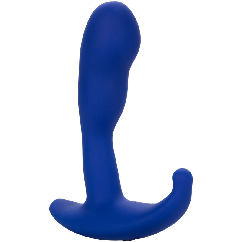 Calexotics Admiral Curved Anal Stimulator & Vibrator Blue | Niks.fi verkkokauppa