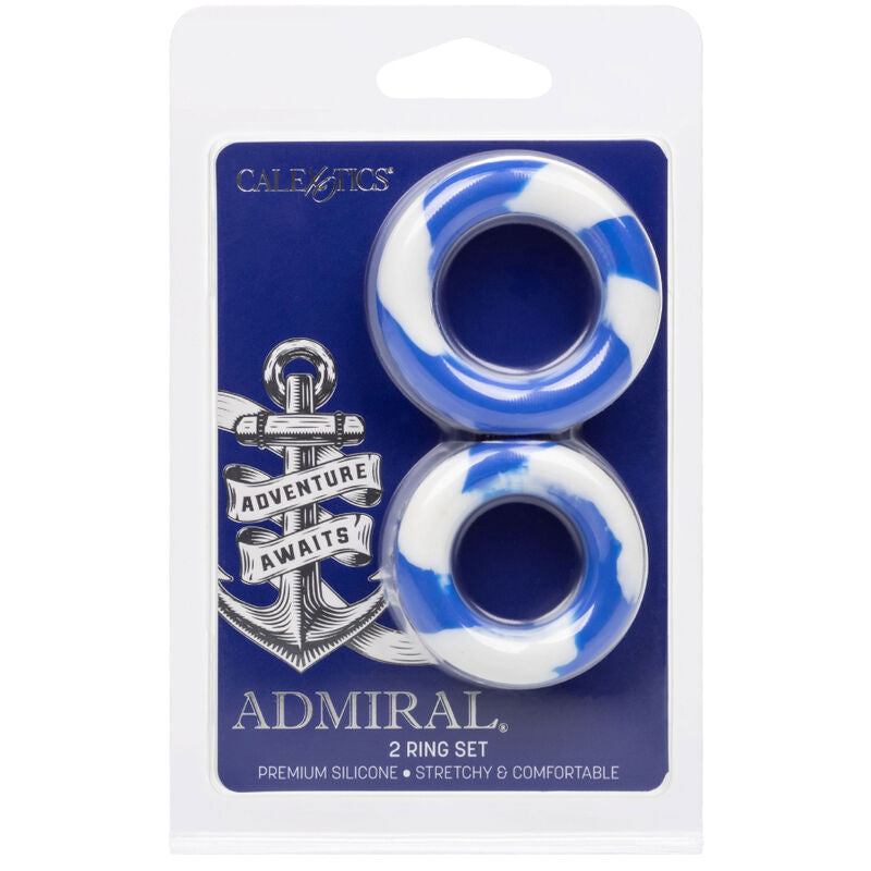 Calexotics Admiral Set 2 Penis Rings | Niks.fi verkkokauppa