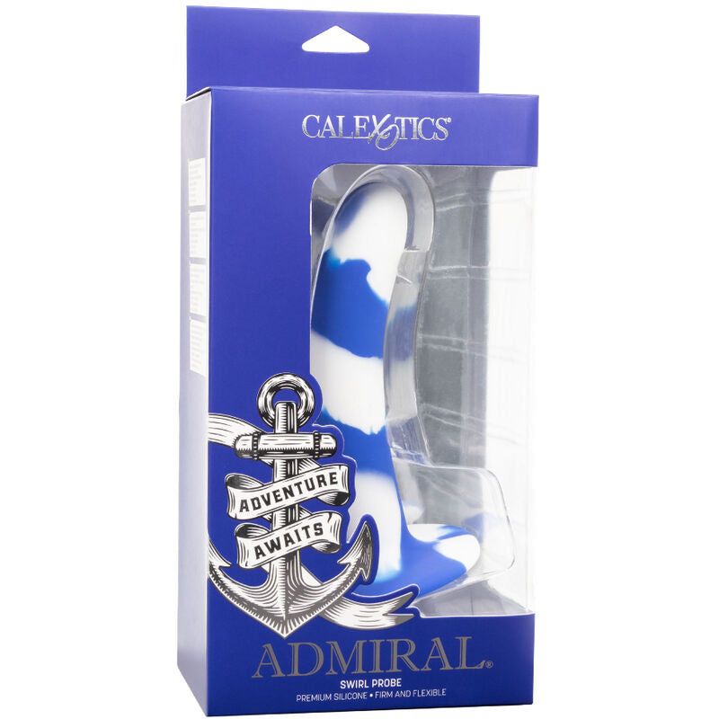 Calexotics Admiral Swirl Dildo Flexible | Niks.fi verkkokauppa