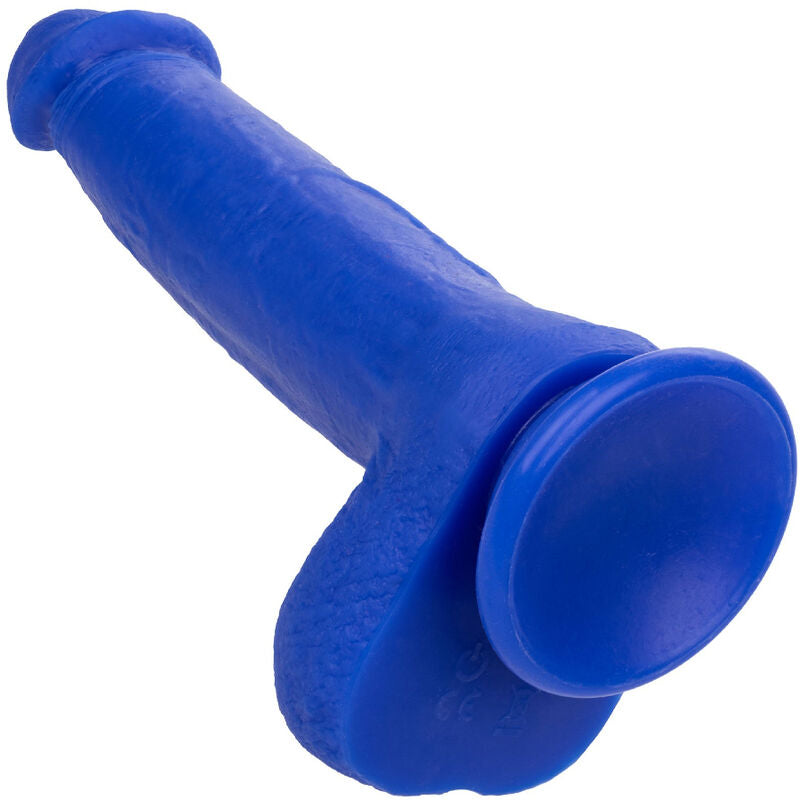 Calexotics Admiral Captain Realistic Dildo Vibrator Blue | Niks.fi verkkokauppa