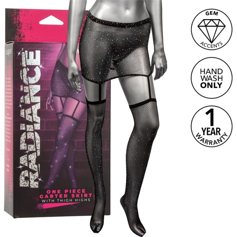 Calexotics Radiance Garter Skirt Thigh Highs | Niks.fi verkkokauppa