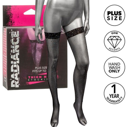 Calexotics Radiance Thigh High Stockings Rhine Plus Size | Niks.fi verkkokauppa