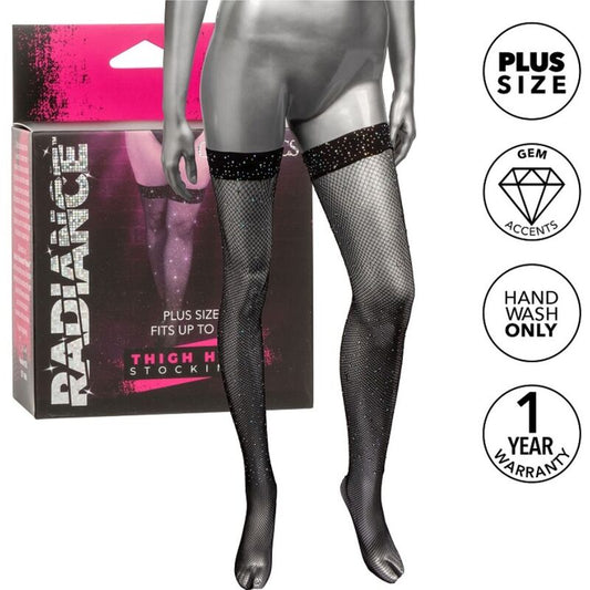 Calexotics Radiance Thigh High Stockings Rhine Plus Size | Niks.fi verkkokauppa