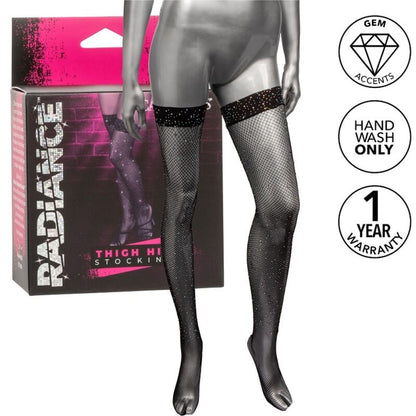 Calexotics Radiance Thigh High Stockings Rhine | Niks.fi verkkokauppa