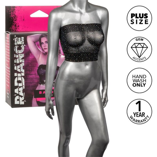 Calexotics Radiance Bandeau Top Rhine Plus Size | Niks.fi verkkokauppa