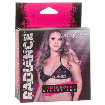 Calexotics Radiance Triangle Bikini Top Rhine Plus Size | Niks.fi verkkokauppa