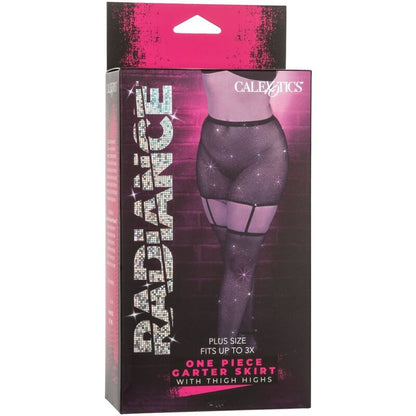 Calexotics Radiance Garter Skirt Thigh Highs Plus Size | Niks.fi verkkokauppa