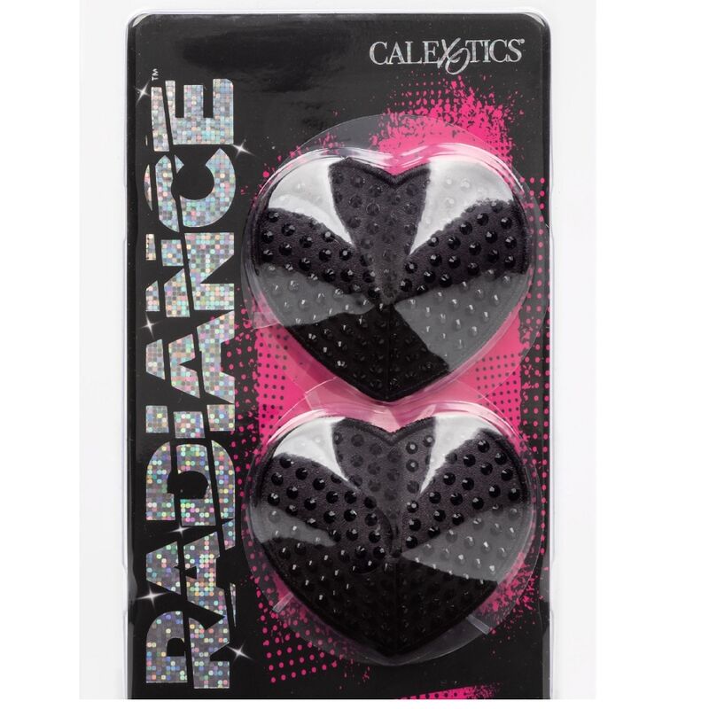 Calexotics Radiance Heart-Shaped Jewel Nipple Shields | Niks.fi verkkokauppa