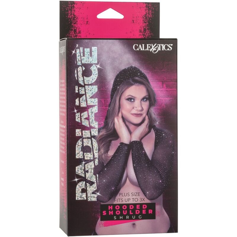 Calexotics Radiance Hooded Shoulder Shrug Rhine Plus Size | Niks.fi verkkokauppa