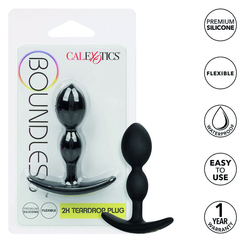 Calexotics Boundless 2X Teardrop Plug | Niks.fi verkkokauppa