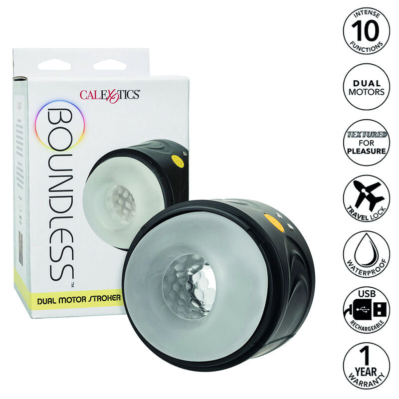 Calexotics Boundless Dual Motor Stroker | Niks.fi verkkokauppa